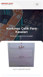 Mobile Screenshot of korkmazcelik.com.tr